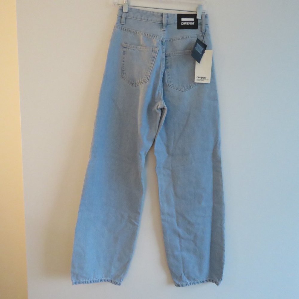 DR. DENIM Donna Pebble Superlight Retro High Rise Wide Leg Jeans - Size 24 NWT - Picture 13 of 15